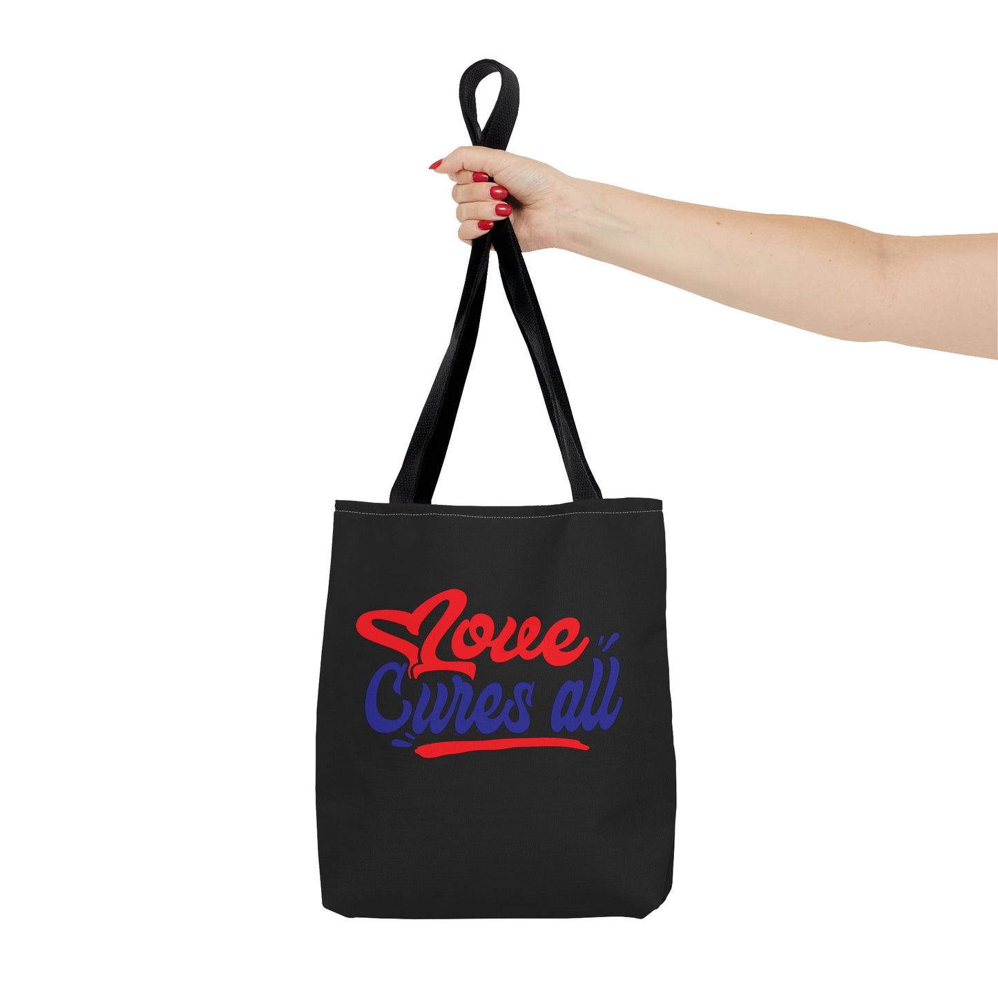 Love Cures All Tote Bag - Perfect for Everyday Use