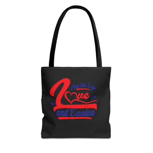 'Free the Ego, Love and Evolve' Tote Bag - Perfect for Everyday Use