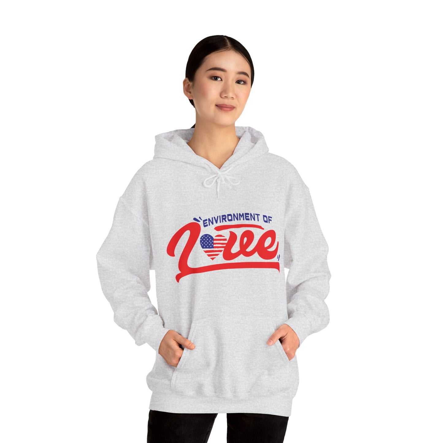 Unisex Heavy Blend Hooded Sweatshirt - Environment of Love