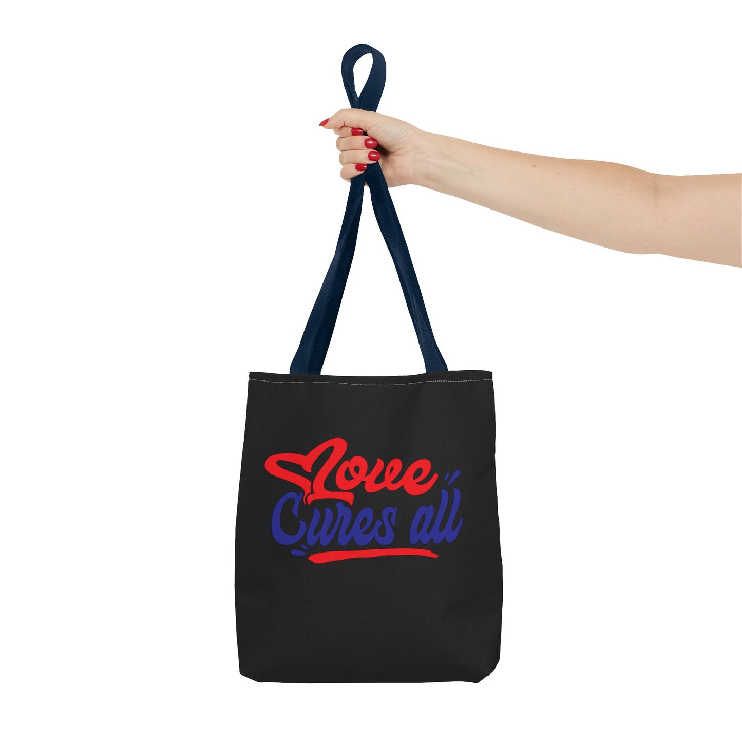 Love Cures All Tote Bag - Perfect for Everyday Use