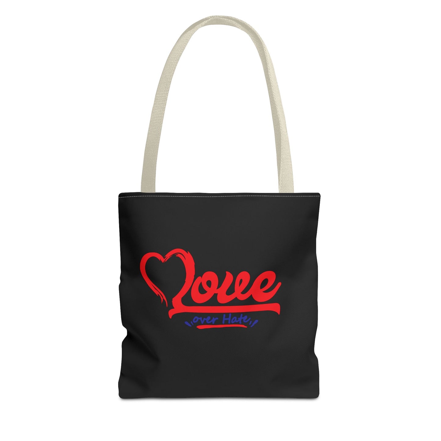 Love Over Hate Tote Bag - Perfect for Everyday Use