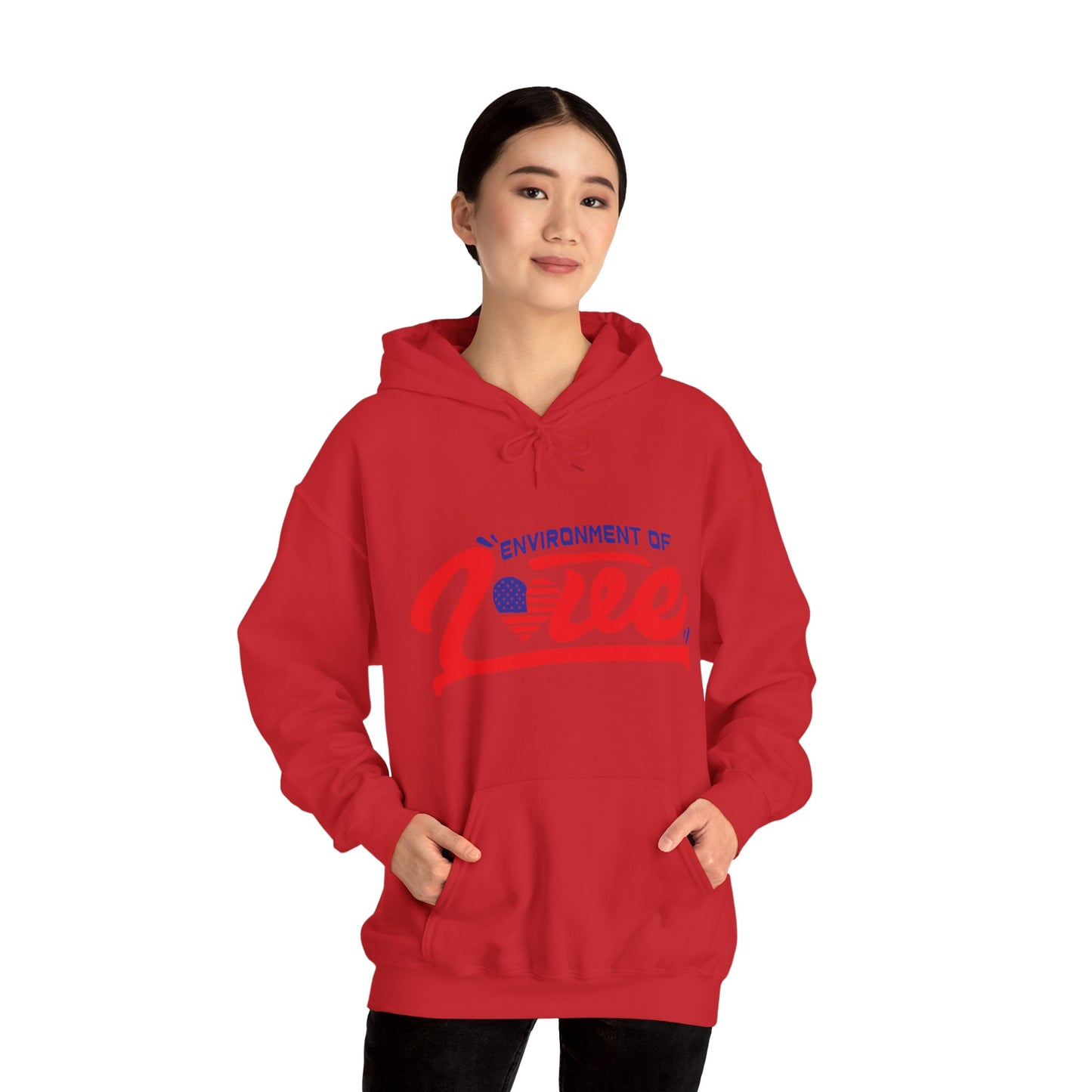 Unisex Heavy Blend Hooded Sweatshirt - Environment of Love