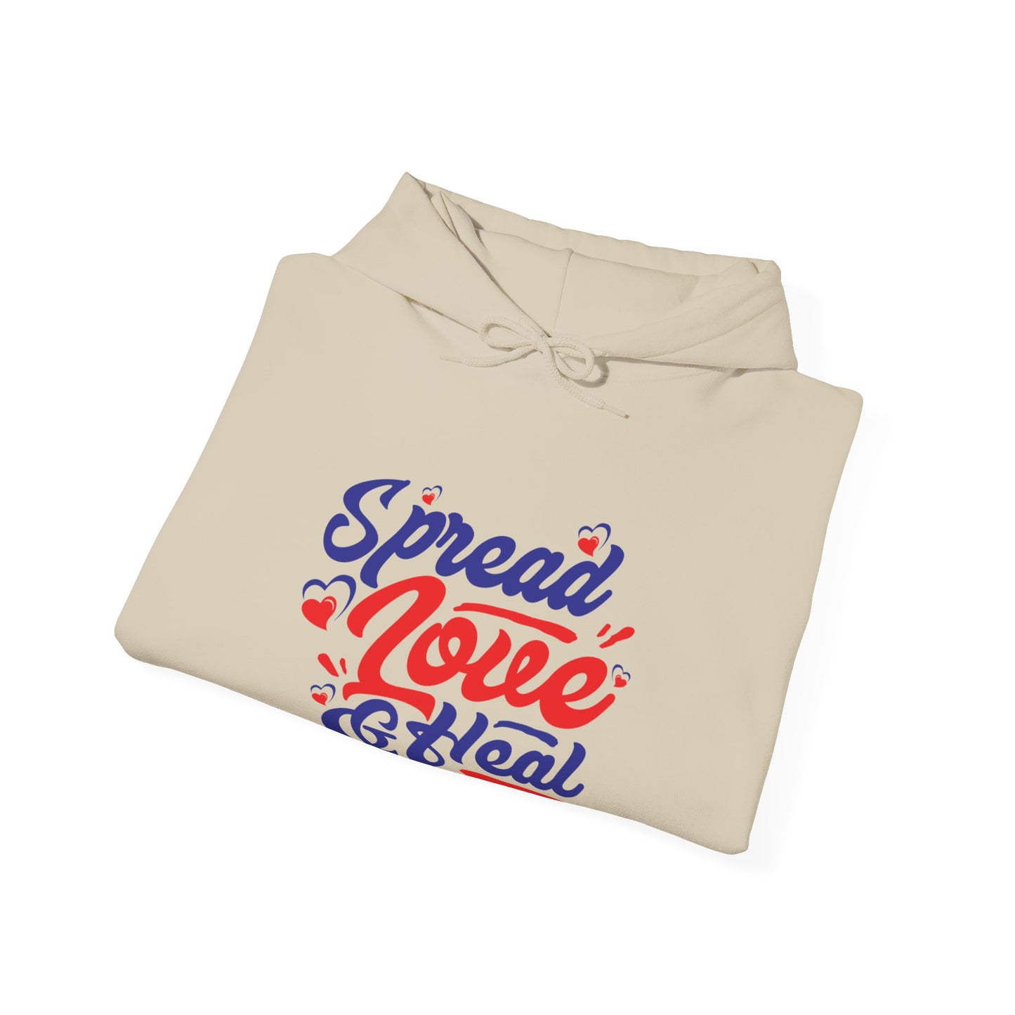 Spread Love & Heal Hoodie - Unisex Heavy Blend Sweatshirt