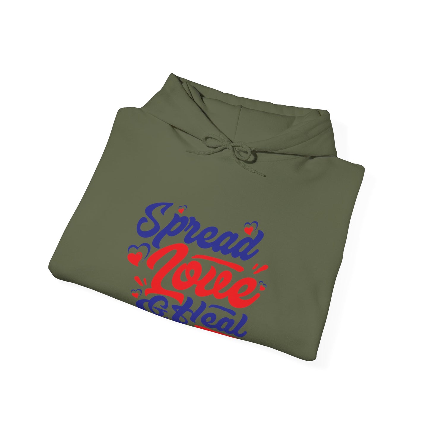 Spread Love & Heal Hoodie - Unisex Heavy Blend Sweatshirt