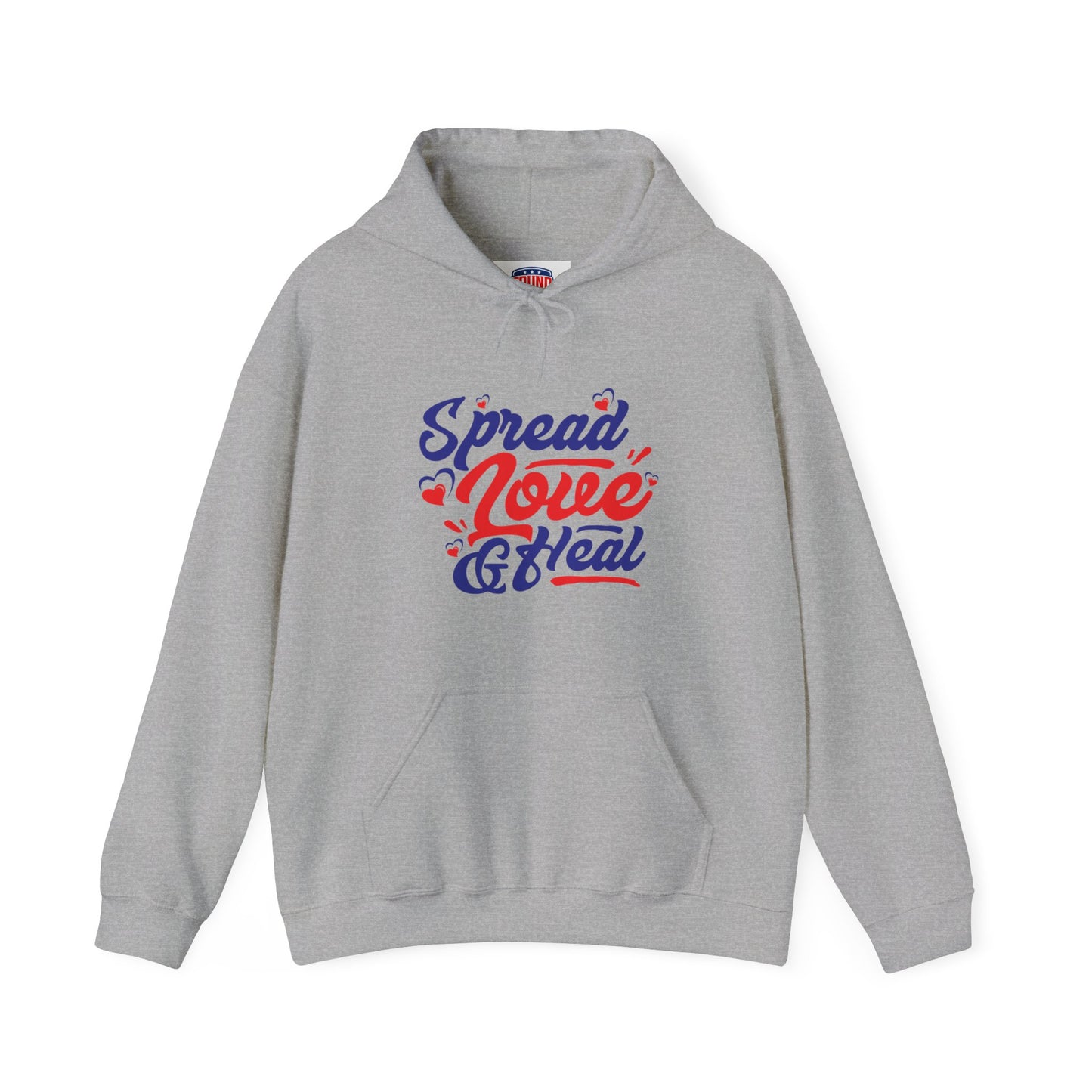 Spread Love & Heal Hoodie - Unisex Heavy Blend Sweatshirt