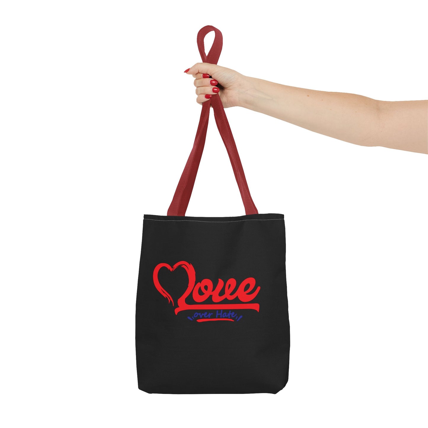 Love Over Hate Tote Bag - Perfect for Everyday Use