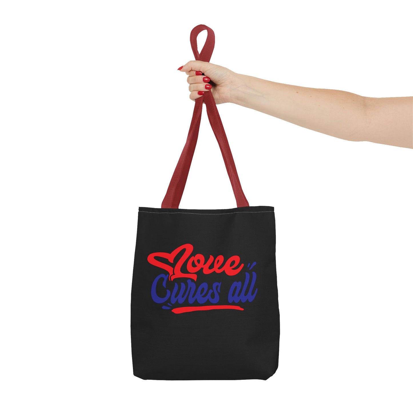 Love Cures All Tote Bag - Perfect for Everyday Use