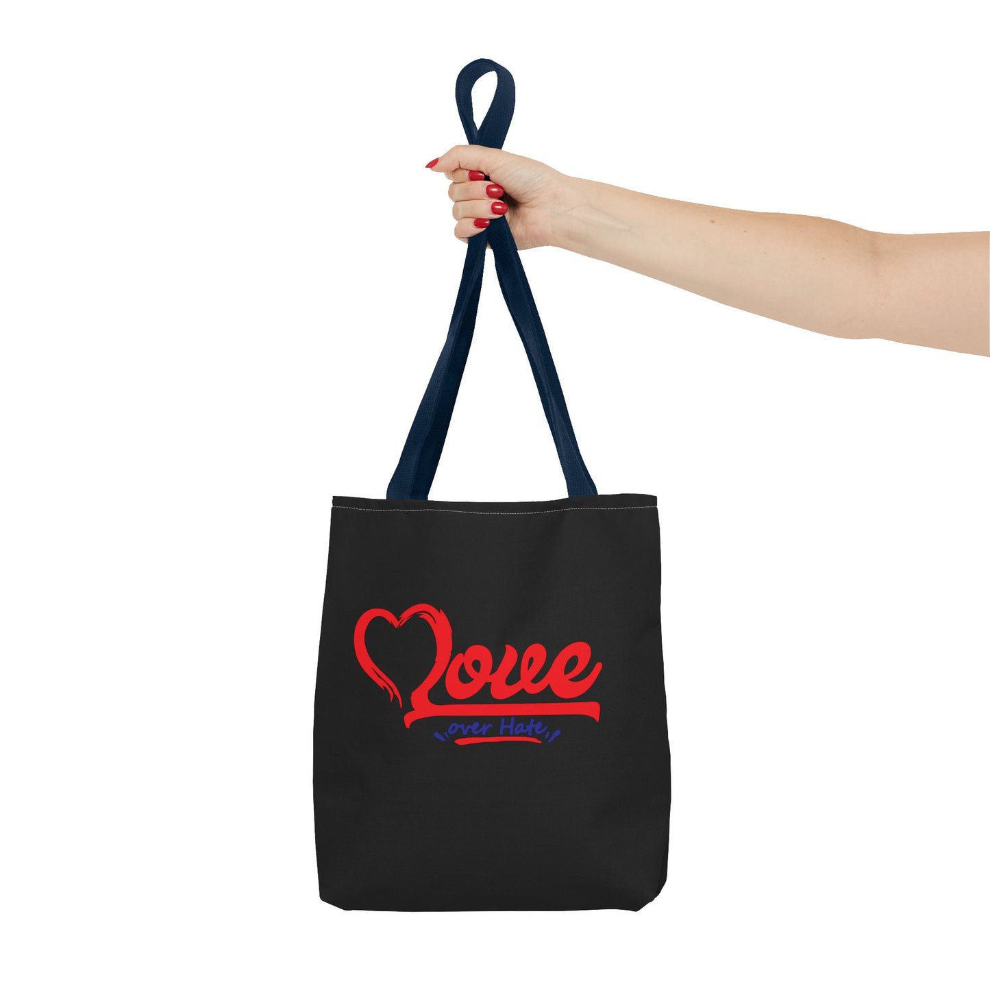 Love Over Hate Tote Bag - Perfect for Everyday Use