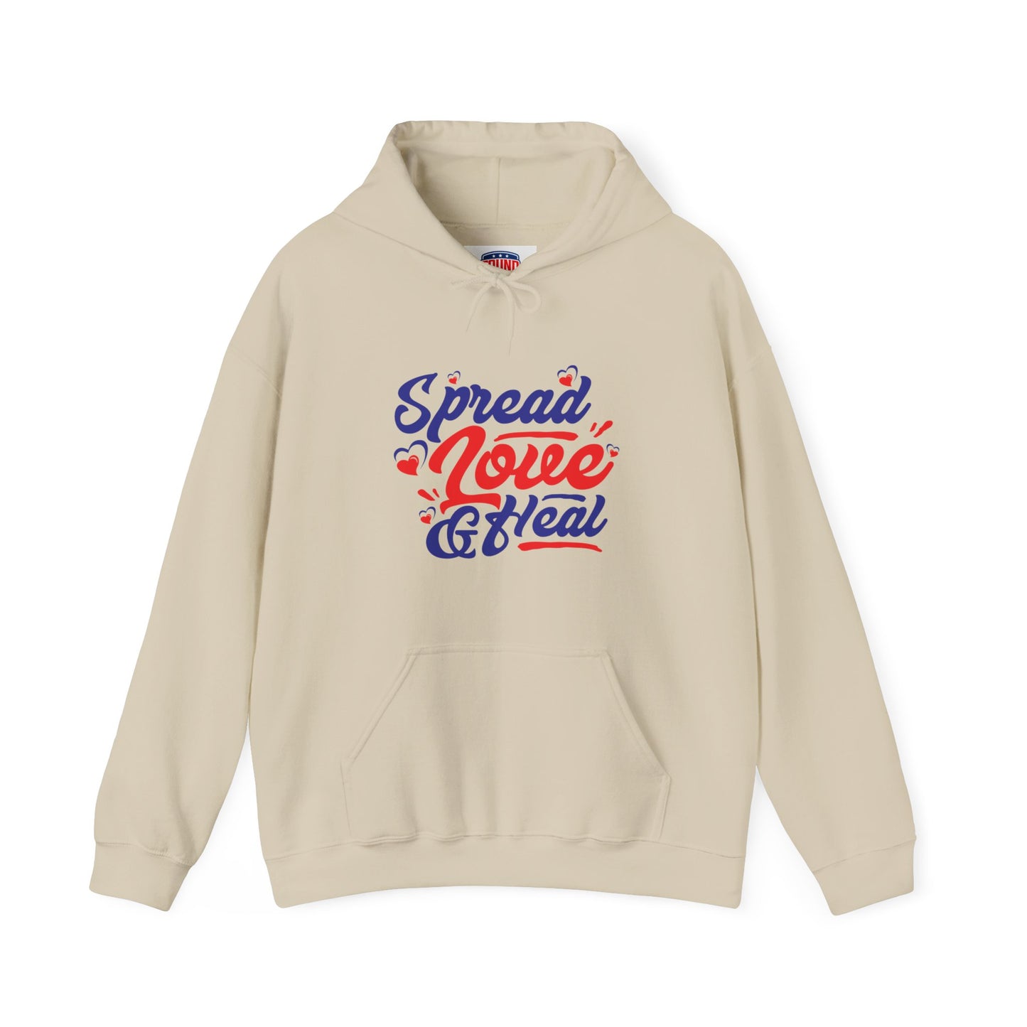 Spread Love & Heal Hoodie - Unisex Heavy Blend Sweatshirt