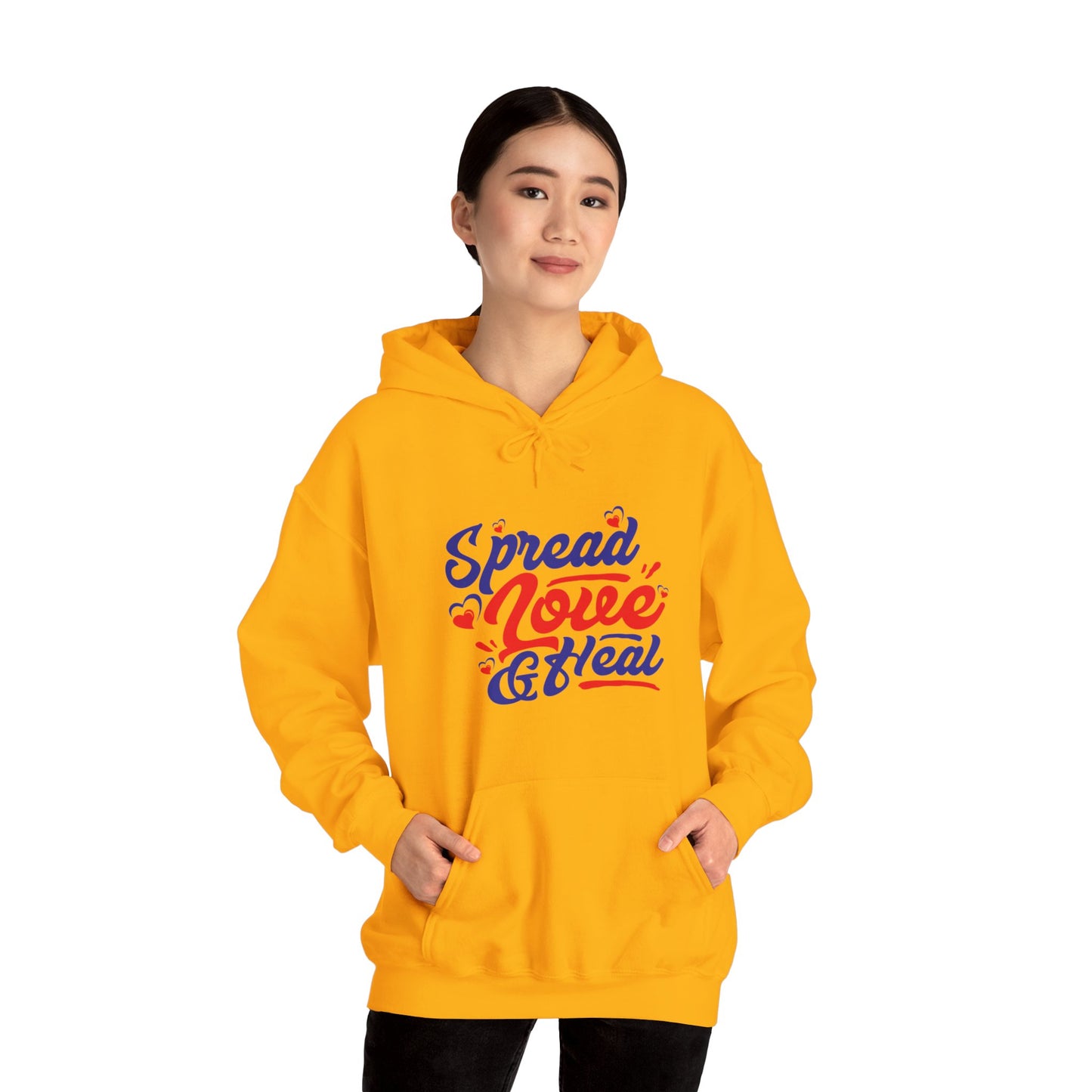 Spread Love & Heal Hoodie - Unisex Heavy Blend Sweatshirt