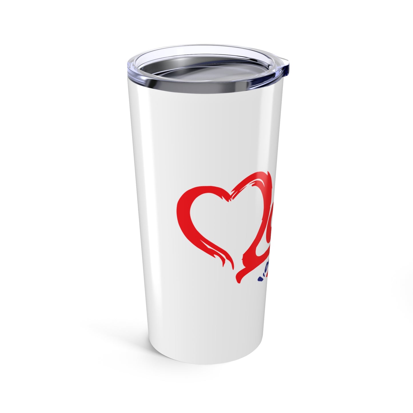 Love And Stop Hate Tumbler 20oz - Keep Evolving