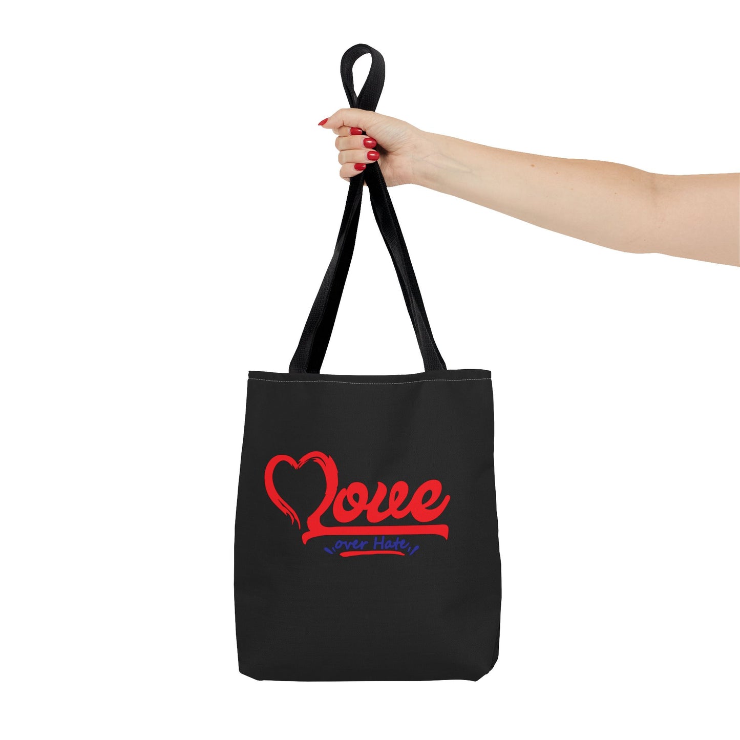 Love Over Hate Tote Bag - Perfect for Everyday Use